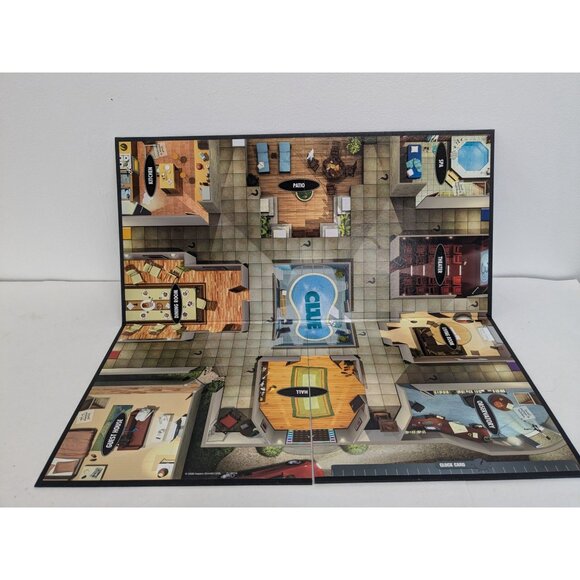 2008 Clue Board Game Replacement Parts Game Board Instructions - Picture 3 of 8